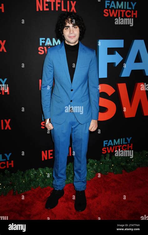 LOS ANGELES, CALIFORNIA - NOVEMBER 29: Cyrus Arnold attends the premiere of Netflix's "Family ...