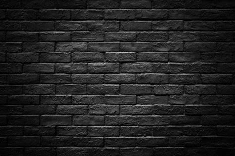 Dark Brick Wall | Black brick wallpaper, Black brick wall, Black brick