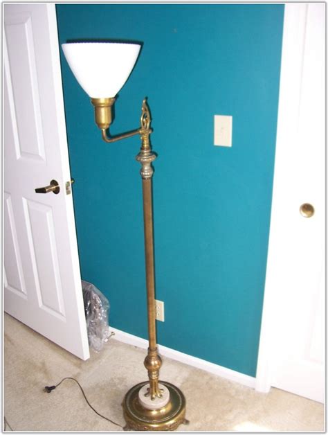 Antique Marble Base Floor Lamp - Lamps : Home Decorating Ideas #bywLEb2kKV