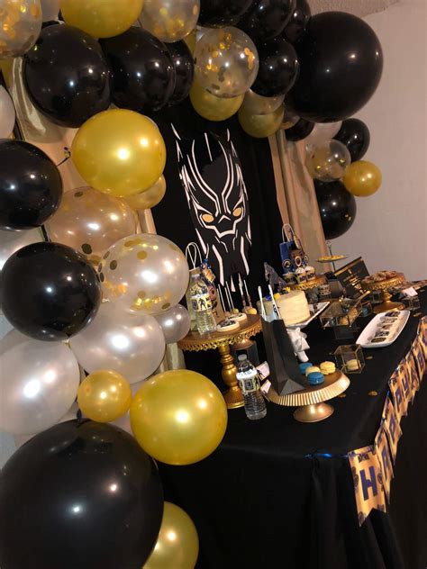 Black Panther Birthday Party Ideas | Photo 1 of 39 | Catch My Party