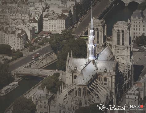 Notre Dame Spire, Design Competition Finalist - NAK