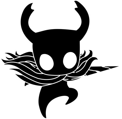 made a couple of vectorized hollow knights in illustrator : HollowKnight