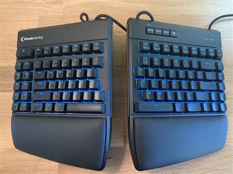 Kinesis Freestyle Edge RGB Split Mechanical Gaming Keyboard Review | PCMag