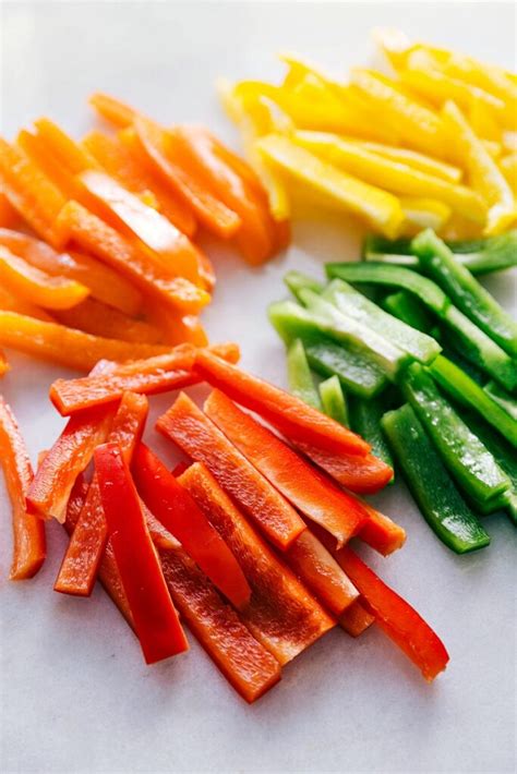 How to Cut a Bell Pepper {Step-by-Step Photos} - Chelsea's Messy Apron