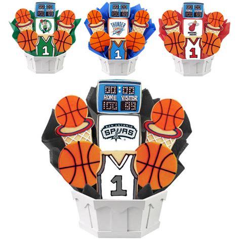 NBA Cookie Gift Baskets