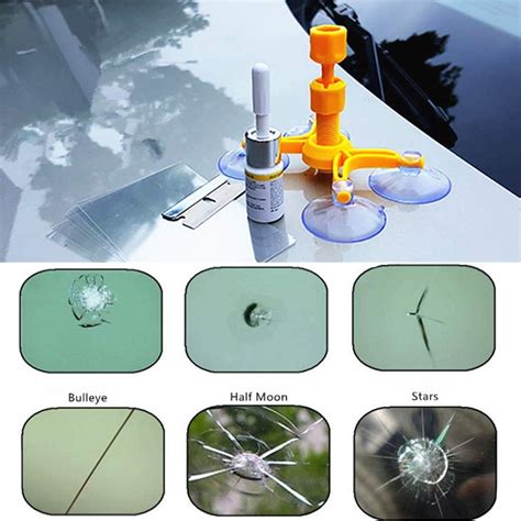 EECOO Crack Windscreen Restore,Windshield Repair Kit DIY Car Windshield ...