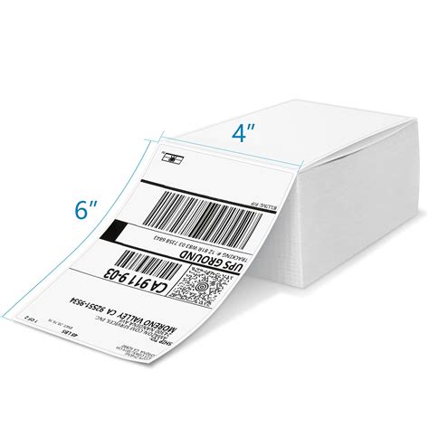 Buy Thermal Direct Shipping Labels 4x6-500 Labels, Compatible with Rollo, Brother, Zebra and ...