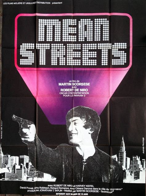 Mean Streets (National Film Registry) (47x63in) - Movie Posters Gallery