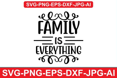 Family is Everything Graphic by Creative Studio20 · Creative Fabrica