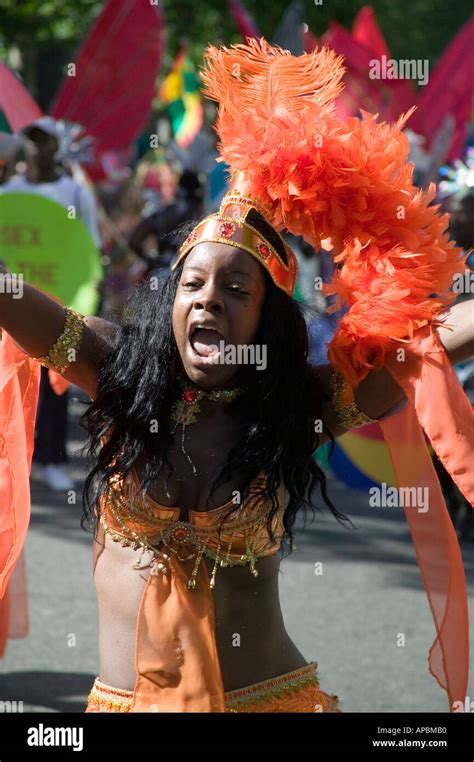 Notting Hill Carnival, parade, London, England, United Kingdom Stock ...