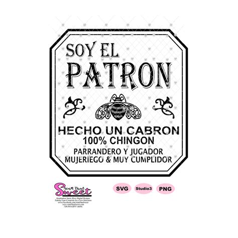 Soy La Patrona and Soy El Patron Tequila SET His & Hers Spanish- Trans ...