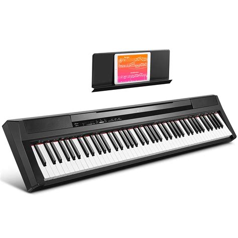 Donner DEP-10 Beginner Digital Piano 88 Key Full Size Semi-Weighted ...