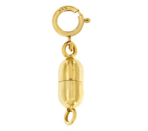 Italian Gold Magnetic Clasp, 14K Gold - QVC.com