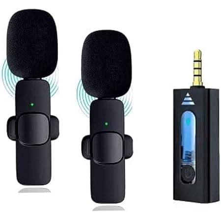 TECHBLAZE K35 Collar Microphone 2.4G Wireless Omnidirectional Lavalier ...