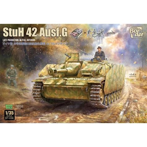 Border Models BT-036 1:35 StuH 42 Ausf.G Late Production with Full interior Military Model Kit