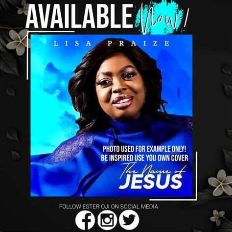 CHRISTIAN GOSPEL ALBUM LAUNCH AD TEMPLATE | PosterMyWall