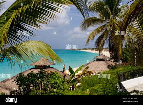 La Samanna beach Saint Martin / Sint Maarten Stock Photo - Alamy