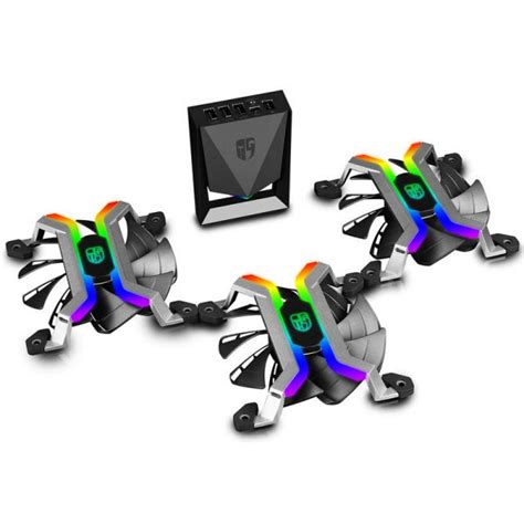 Deepcool Gamerstorm MF120 Aluminum Frameless RGB Fan Set – MYTECH Mobile