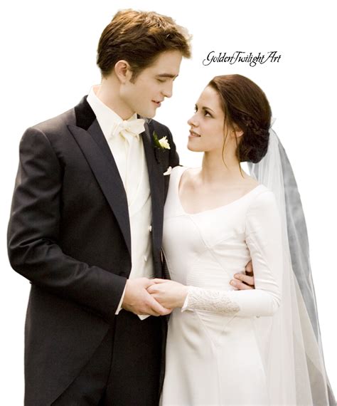 Bella Cullen And Edward Cullen - Wedding by GoldenTwilightArt on DeviantArt