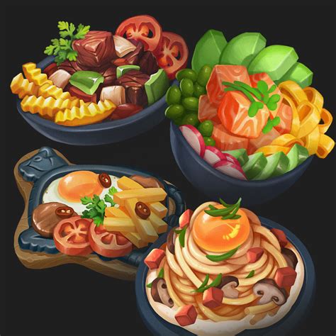 ArtStation - Food Icon