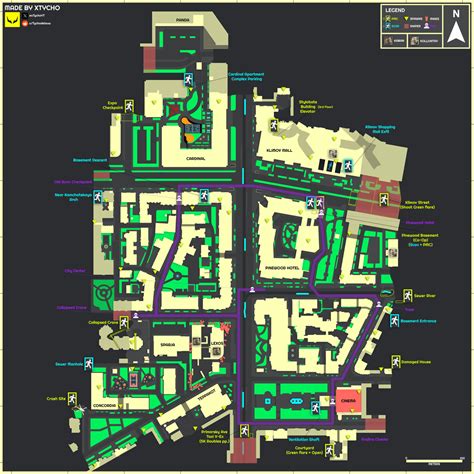 Streets Of Tarkov Updated Map - Patch 14.0 (BTR, KOLLONTAY, 2 ...