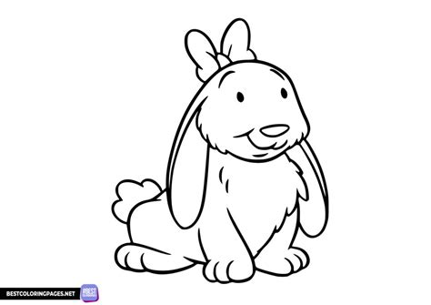 Rabbit Daffodil Cliffords Friend Coloring Pages - Free printable coloring pages