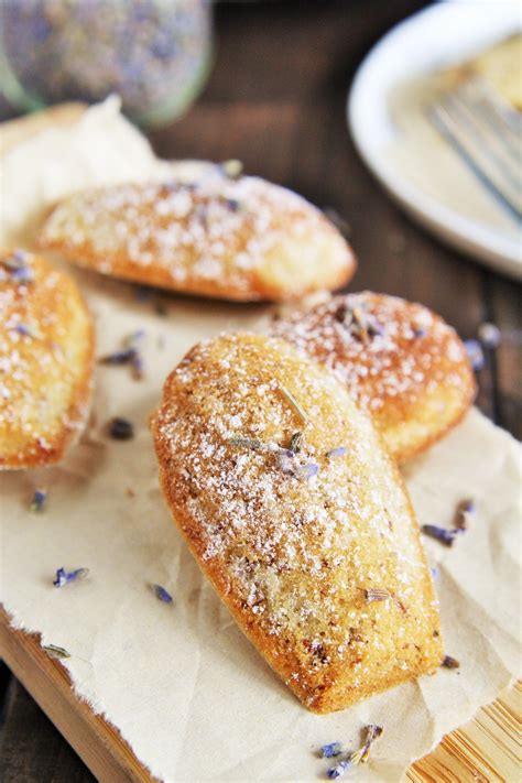 These almond madeleines are infused with the delicate flavors of lavender, honey, and lemon ...