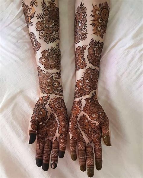 30+ Arabic Bridal Mehndi Designs that you will absolutely love! - Get Inspiring Ideas for ...