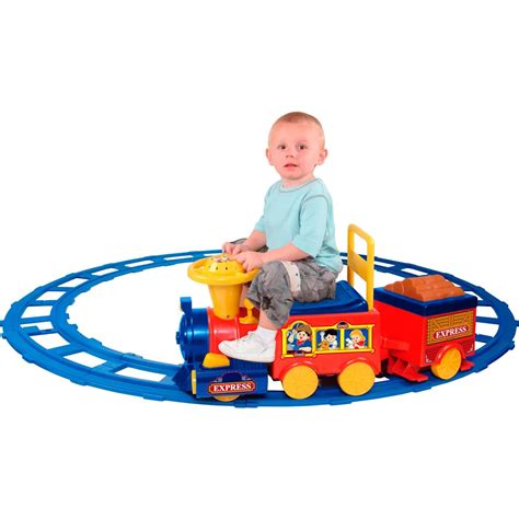 National Products 6v Talking Ride On Train With Track | Riding Toys | Baby & Toys | Shop The ...