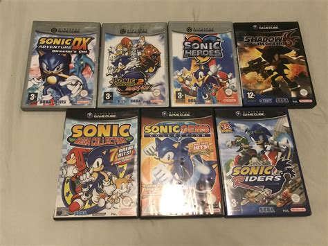 I have every Sonic game on gamecube!!! (2001-2006) : r/Gamecube