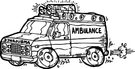 Ambulance Coloring Pages | Monster truck coloring pages, Truck coloring pages, Coloring pages