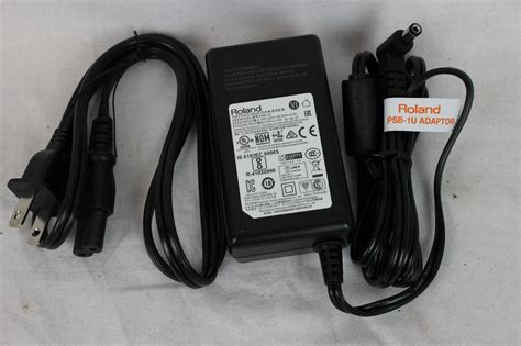 New Roland Power Cord and AC Adapter PSB-1U for FR-1x