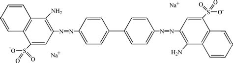 Chemical structure of Congo Red. | Download Scientific Diagram