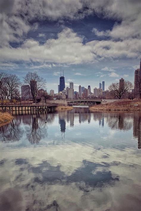 Chicago Skyline from Lincoln Park Photograph by Paul Belson - Pixels