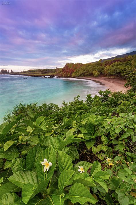 Hamoa Beach Sunrise Photograph by J. Andruckow | Fine Art America