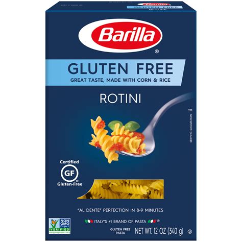 Barilla® Gluten Free Pasta Rotini 12 oz - Walmart.com