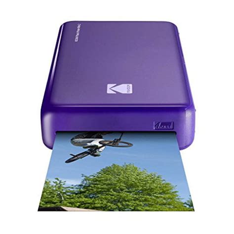 Kodak Mini2 Instant Photo Printer (Purple) Basic Bundle + Paper (20 ...