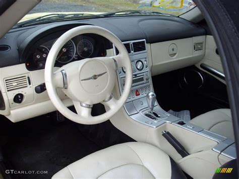 Interior of chrysler crossfire