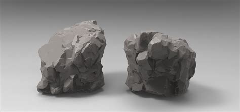 ArtStation - Rock sculpt.