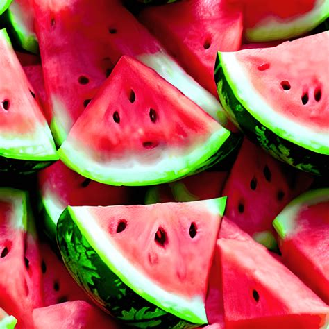 Watermelon Pattern Graphic · Creative Fabrica