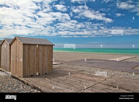 Beach at Dieppe Stock Photo - Alamy