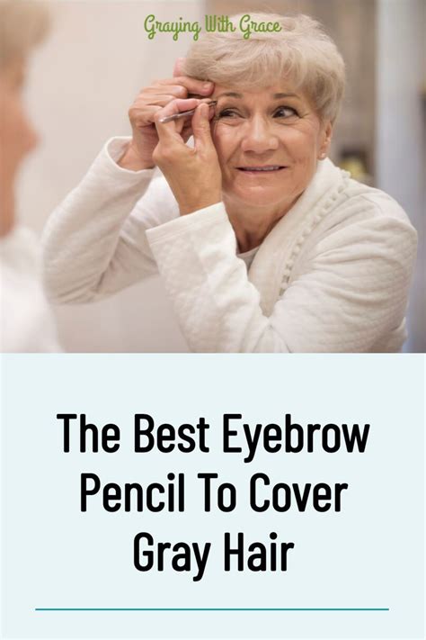 The Best Eyebrow Pencil To Cover Gray Hair | Covering gray hair, Best eyebrow products, Grey ...