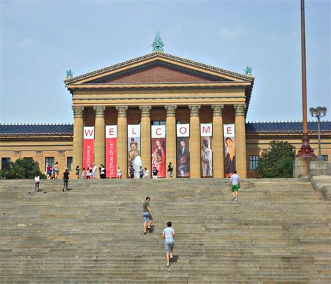 Philadelphia Museum of Art has the Famous Rocky Steps