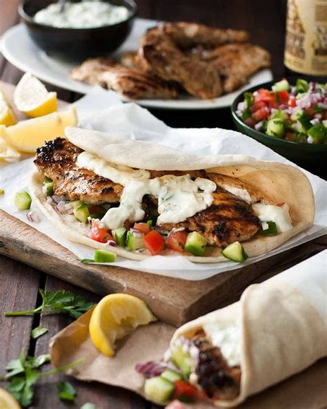 Greek Chicken Gyros recipe | RecipeTin Eats