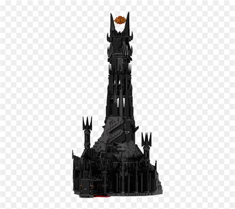 Lego Lord Of The Rings Barad Dur - Eye Of Sauron Tower Png, Transparent Png - vhv