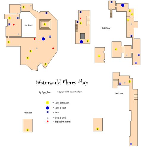 Resident Evil 4 Waterworld Mercenaries Map (PNG) - ieatdirttoo ...