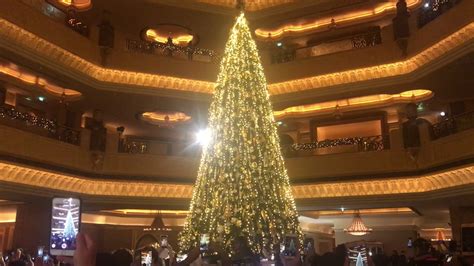 Christmas Tree Lighting at Emirates Palace - YouTube