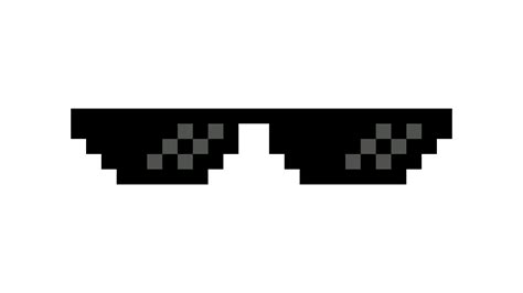 Thug Life Dark Glasses transparent PNG - StickPNG