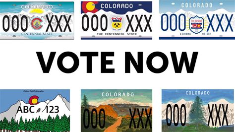 Voting is open for Colorado's 150th-anniversary license plate | KRDO