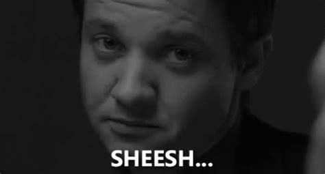 Sheesh - Jeremy Renner GIF - Sheesh JeremyRenner SideEye - Discover & Share GIFs